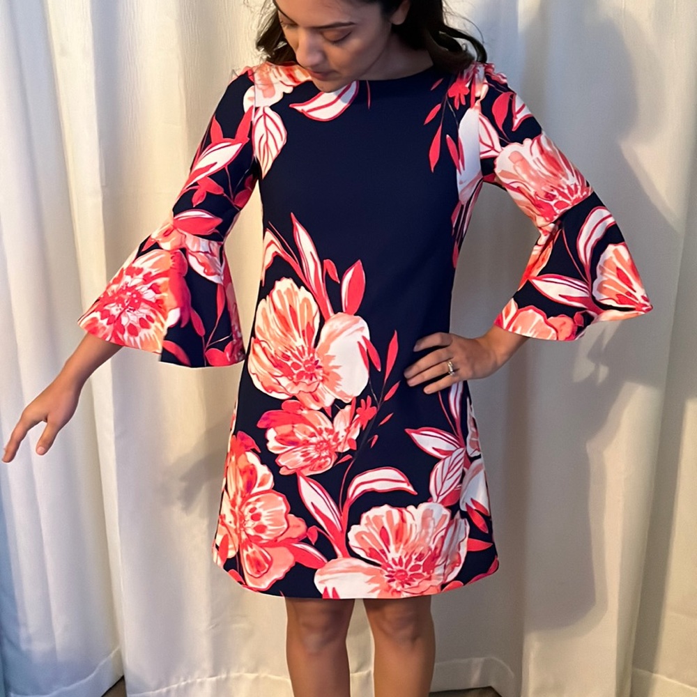 Eliza J. Floral Dress! Size 2P!